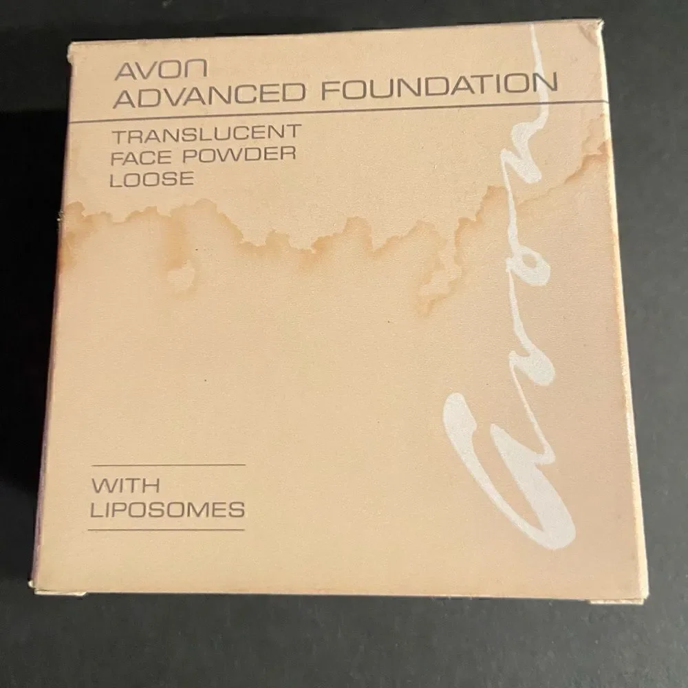 Avon Advanced Foundation Face Powder Loose/Dark
